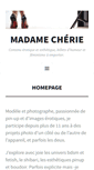 Mobile Screenshot of madame-cherie.com